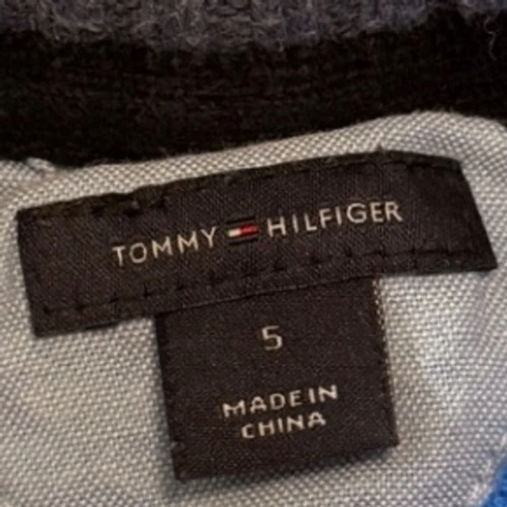 Tommy Hilfiger Quarter Zip & Gymboree Striped Sweaters Boys‎ Size 5 6 Bundle